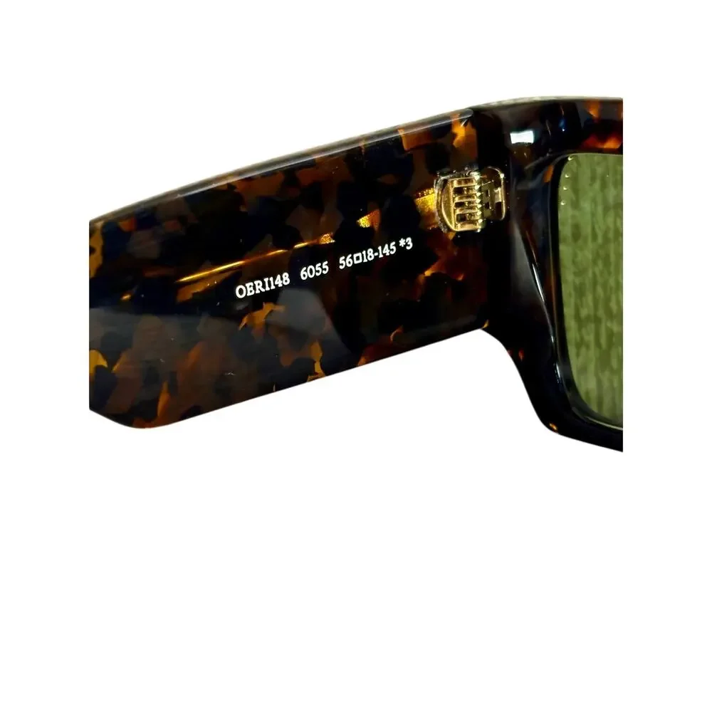 NEW Off-White Unisex Sunglasses - Dover, Havana Green. - Picture 7 of 8